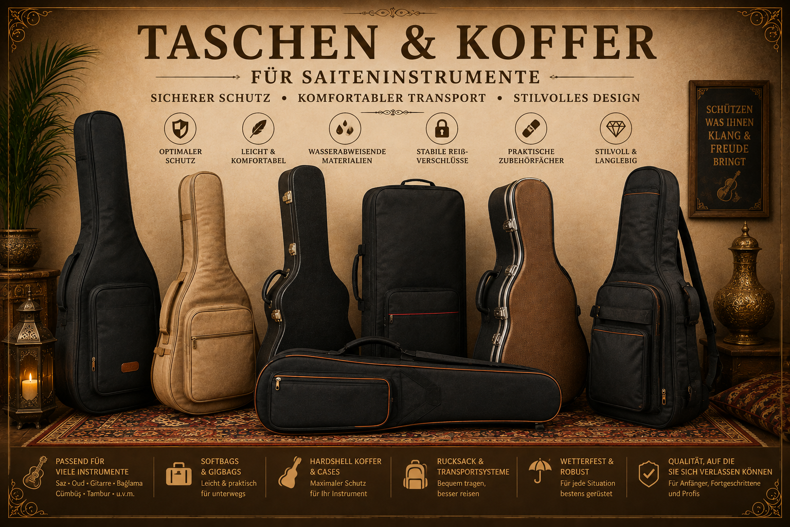 Taschen & Koffer für Saiteninstrumente category icon/image